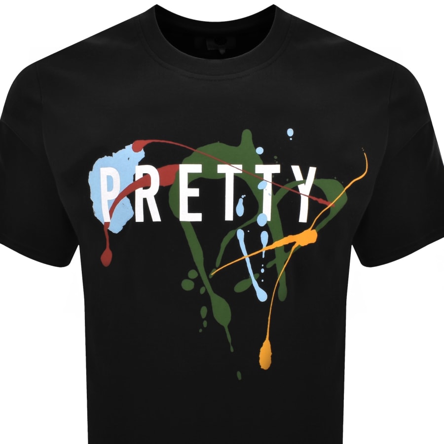 Image number 3 for Pretty Green Convergence T Shirt Black