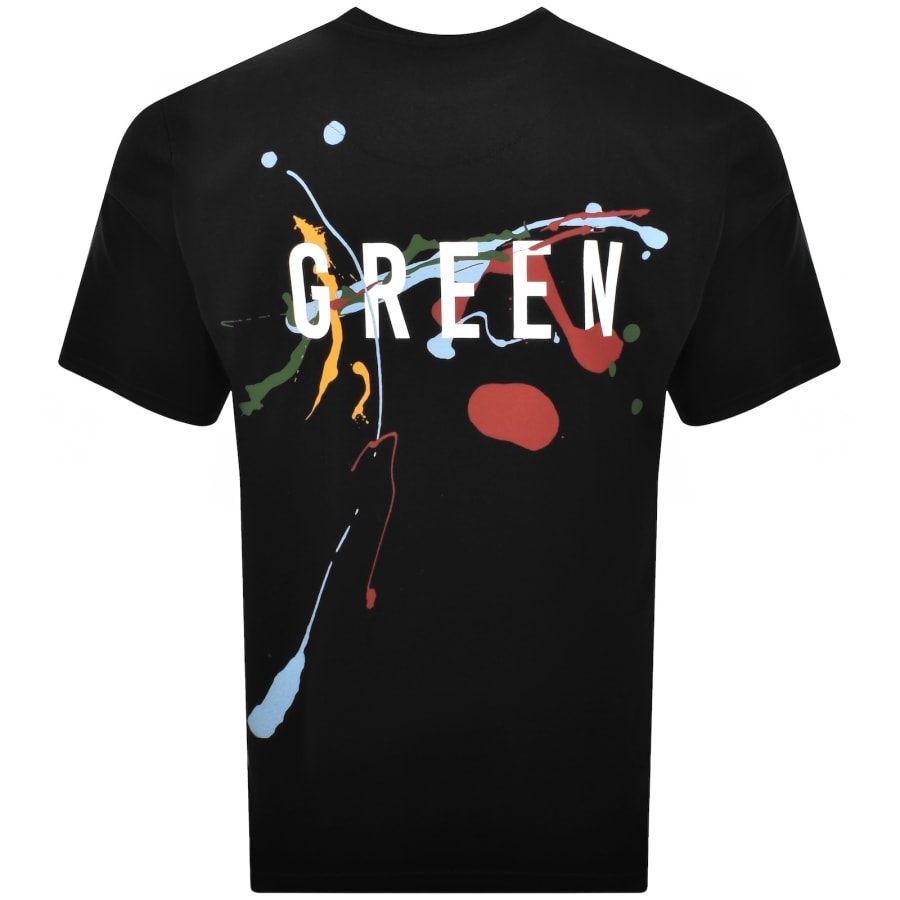 Image number 4 for Pretty Green Convergence T Shirt Black