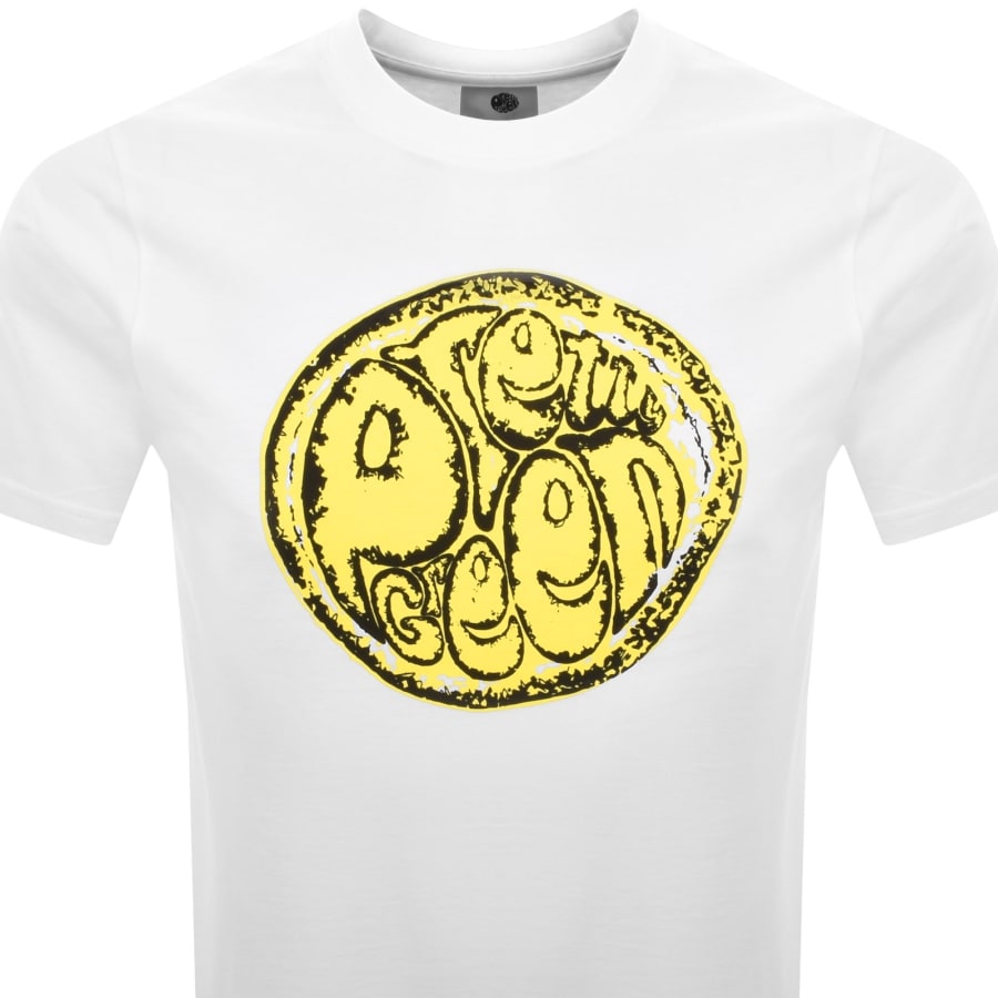 Image number 2 for Pretty Green Citrus Sunshine T Shirt White