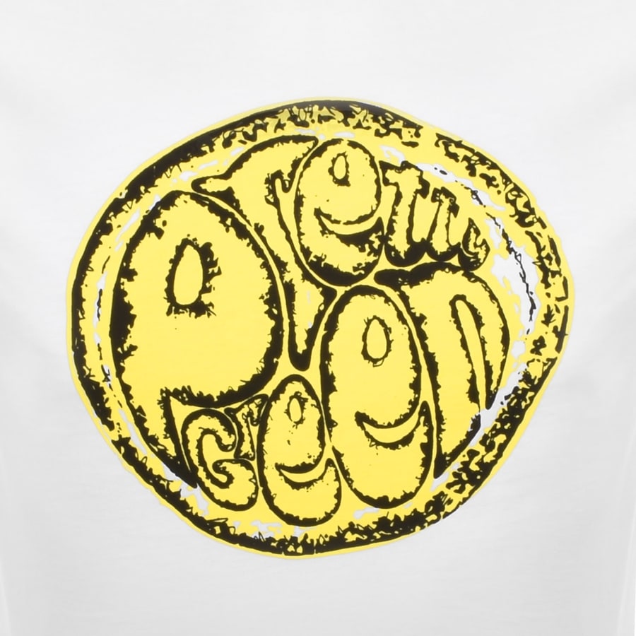 Image number 3 for Pretty Green Citrus Sunshine T Shirt White