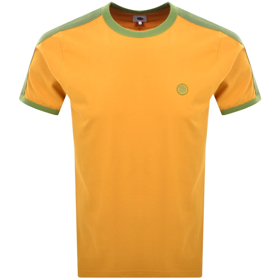Image number 2 for Pretty Green Denton T Shirt Yellow