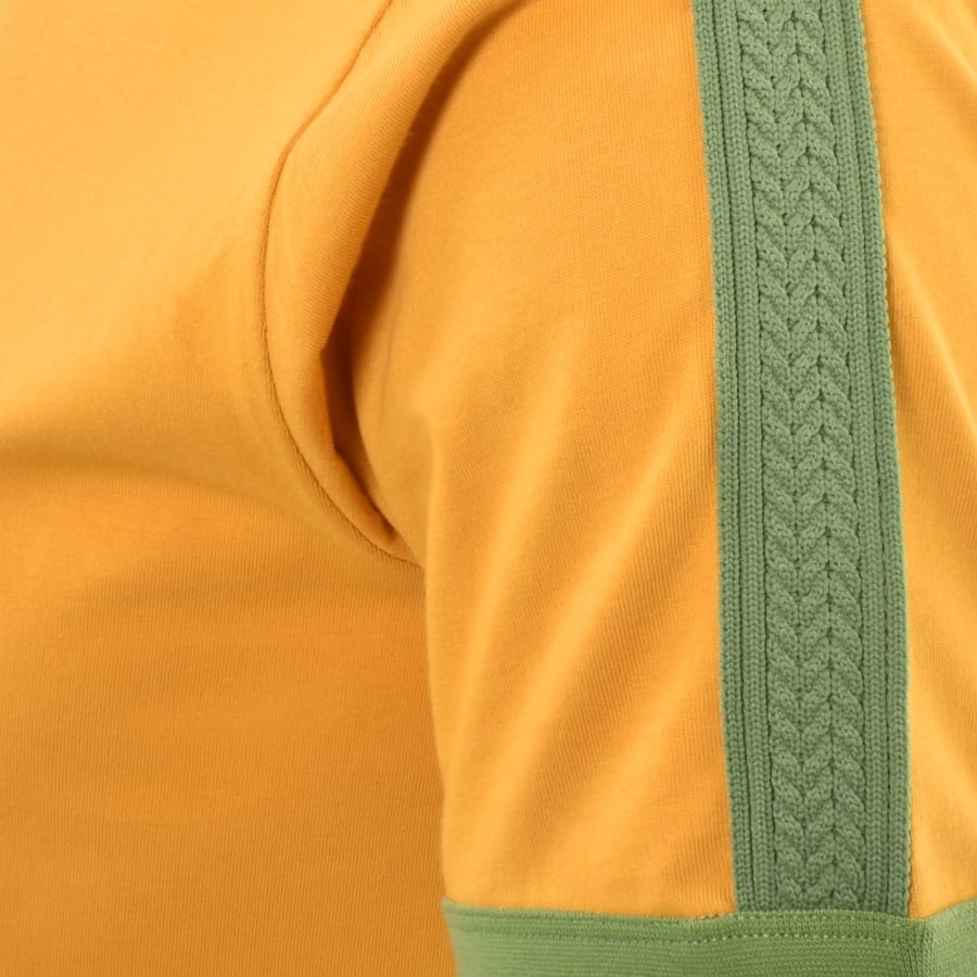 Image number 5 for Pretty Green Denton T Shirt Yellow