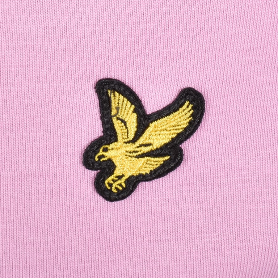 Image number 3 for Lyle And Scott Crew Neck T Shirt Pink