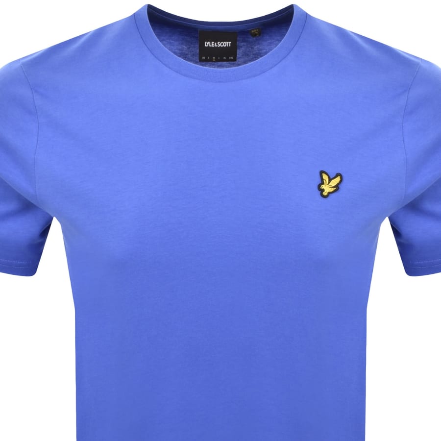 Image number 2 for Lyle And Scott Crew Neck T Shirt Blue