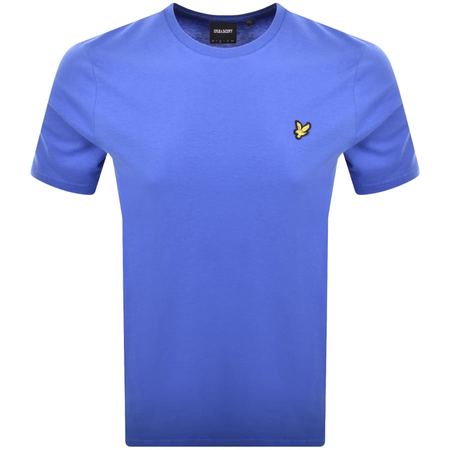 Image number 1 for Lyle And Scott Crew Neck T Shirt Blue