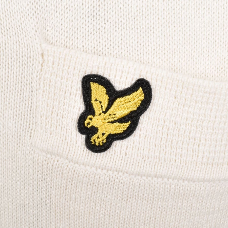 Image number 3 for Lyle And Scott Hemp Knitted Shirt Cream