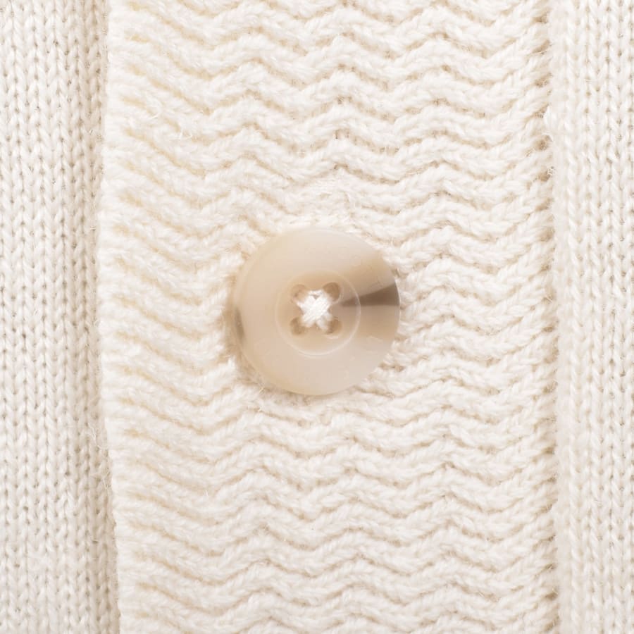 Image number 5 for Lyle And Scott Hemp Knitted Shirt Cream