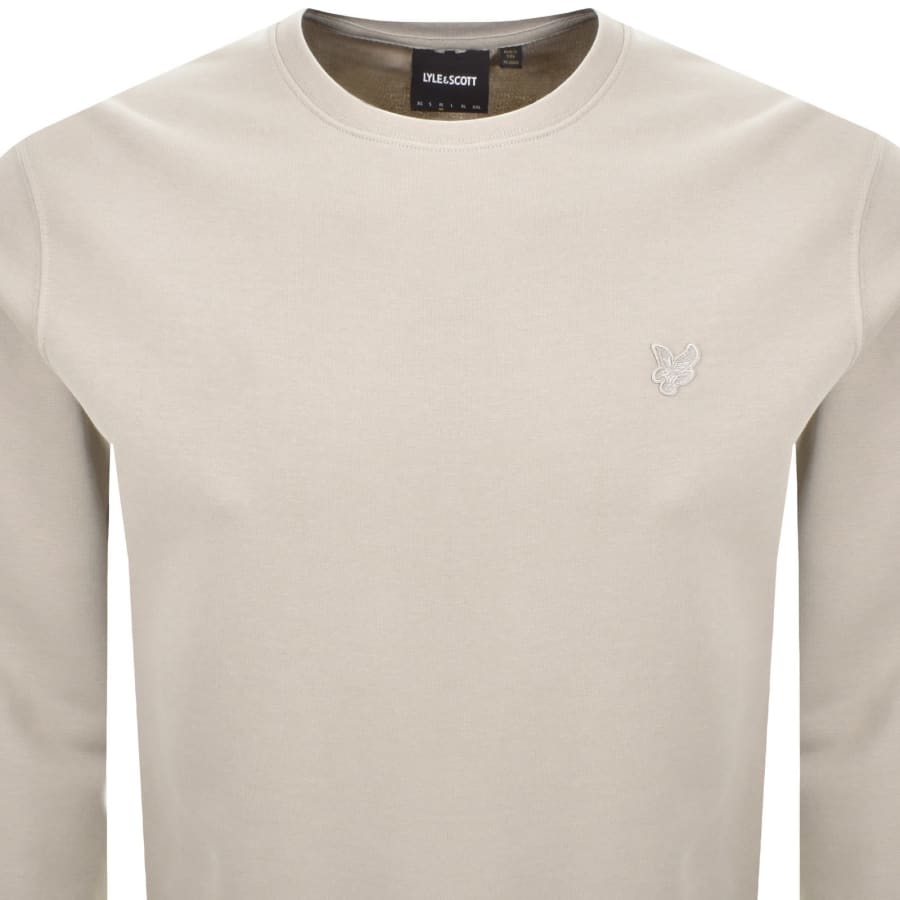 Image number 2 for Lyle And Scott Crew Neck Sweatshirt Grey