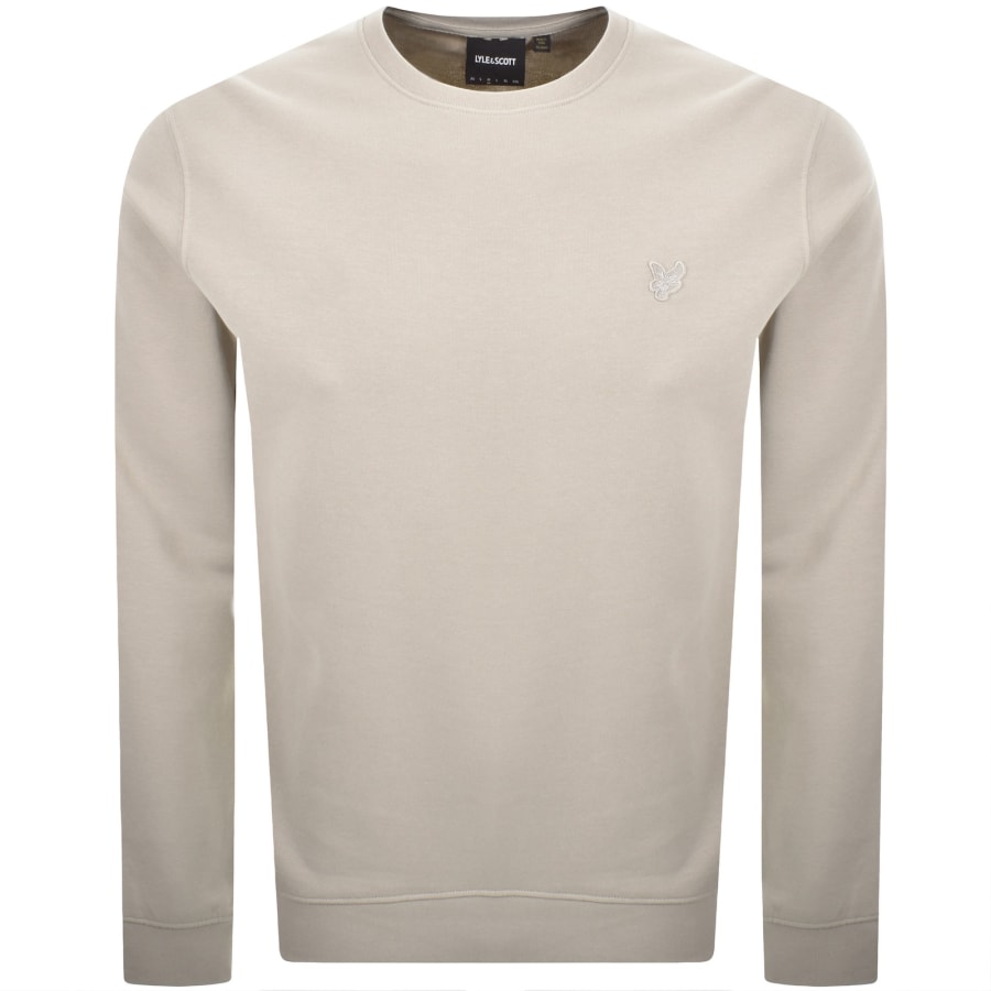 Image number 1 for Lyle And Scott Crew Neck Sweatshirt Grey
