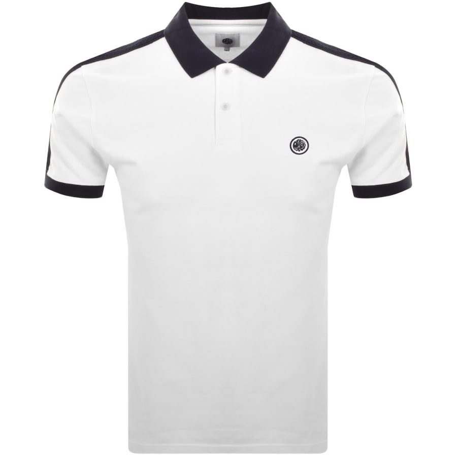 Image number 2 for Pretty Green Denton Polo White