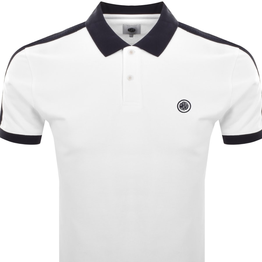 Image number 3 for Pretty Green Denton Polo White