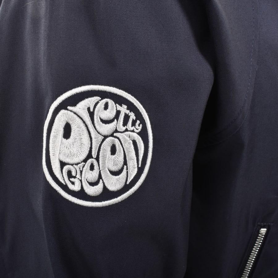 Image number 4 for Pretty Green Altrincham Bomber Jacket Navy