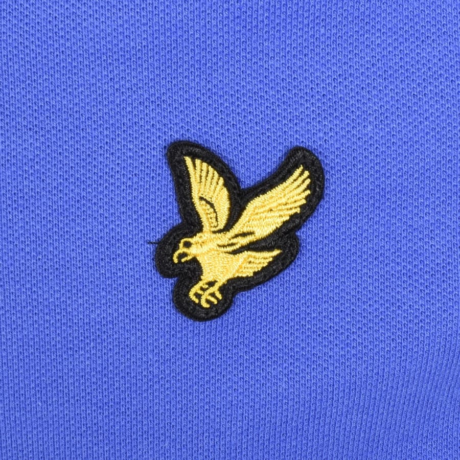 Image number 3 for Lyle And Scott Plain Polo T Shirt Blue