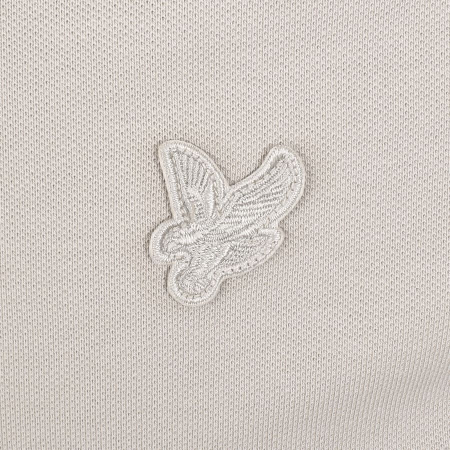 Image number 3 for Lyle And Scott Superfine Polo T Shirt Grey