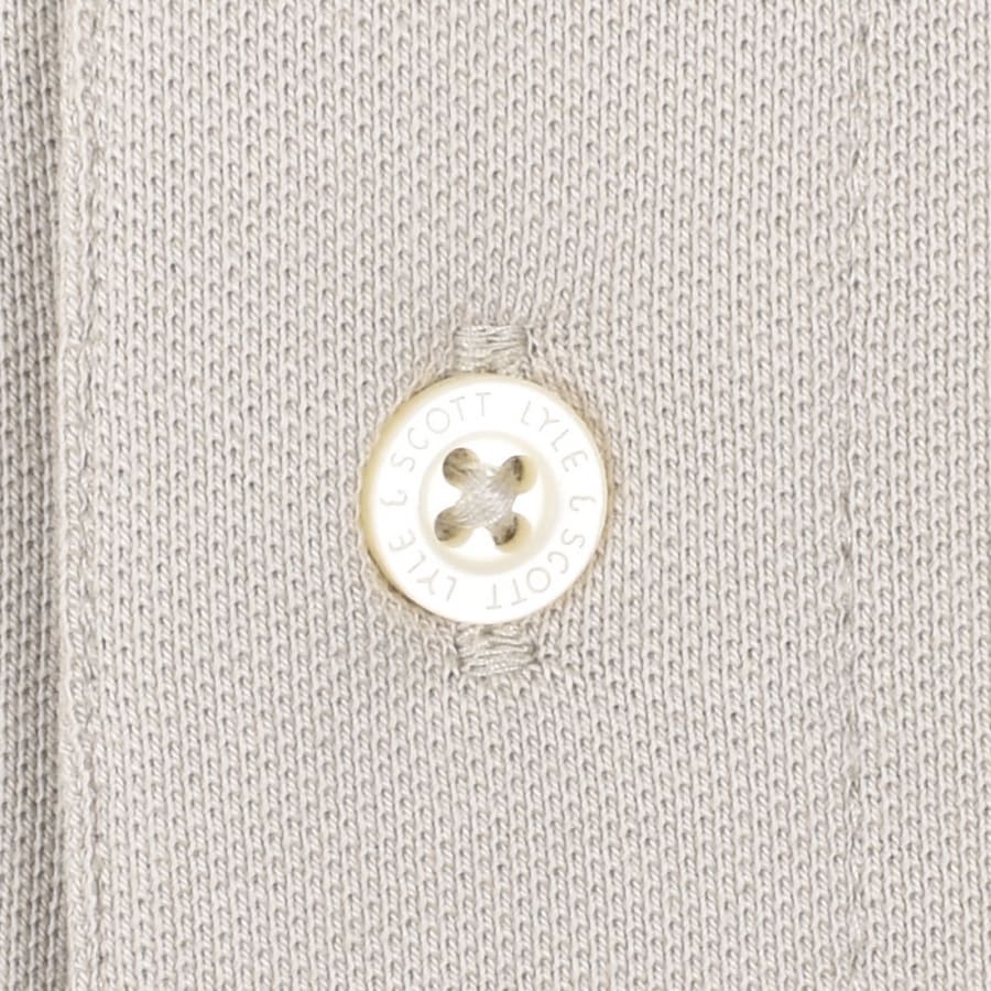 Image number 4 for Lyle And Scott Superfine Polo T Shirt Grey