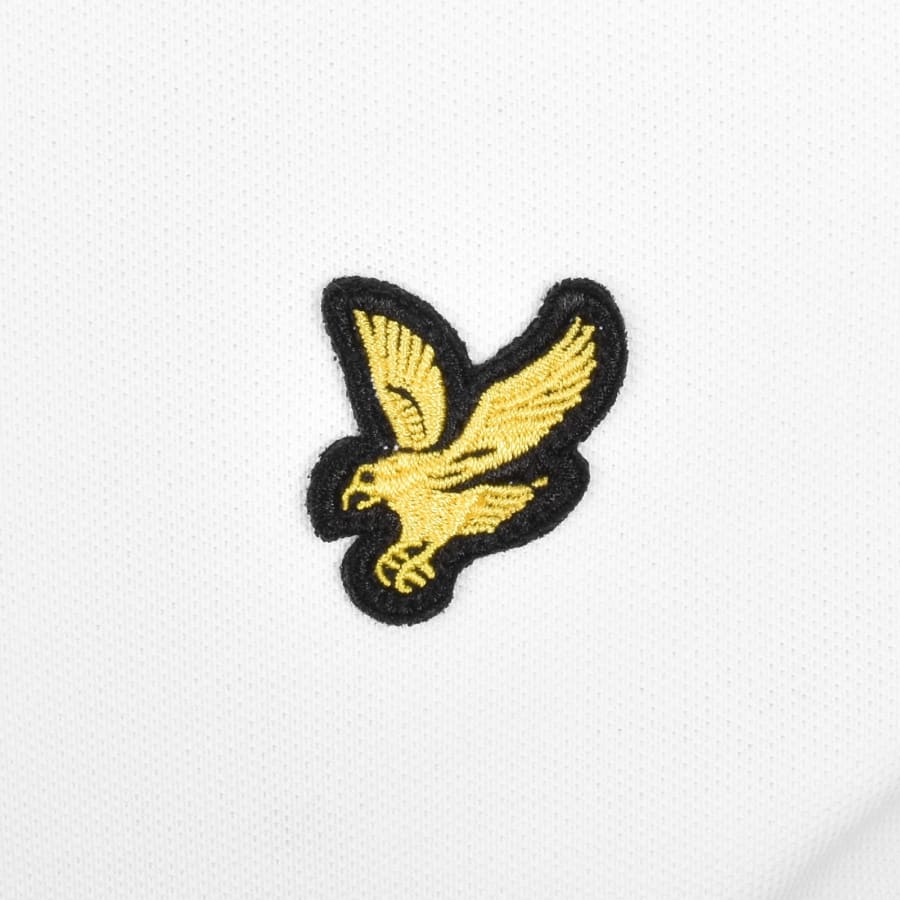Image number 3 for Lyle And Scott Tipped Polo T Shirt White