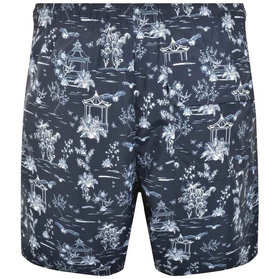 Image number 2 for Lyle And Scott Garden Swim Shorts Navy