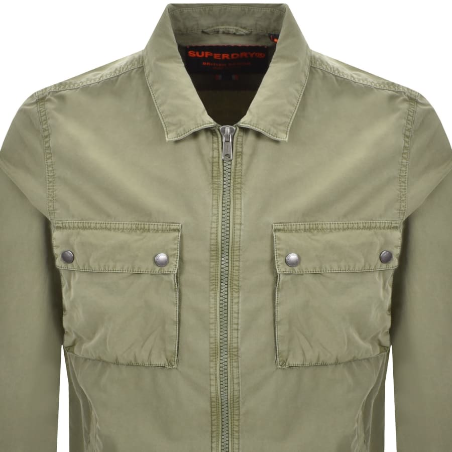 Image number 2 for Superdry Essential Jacket Khaki