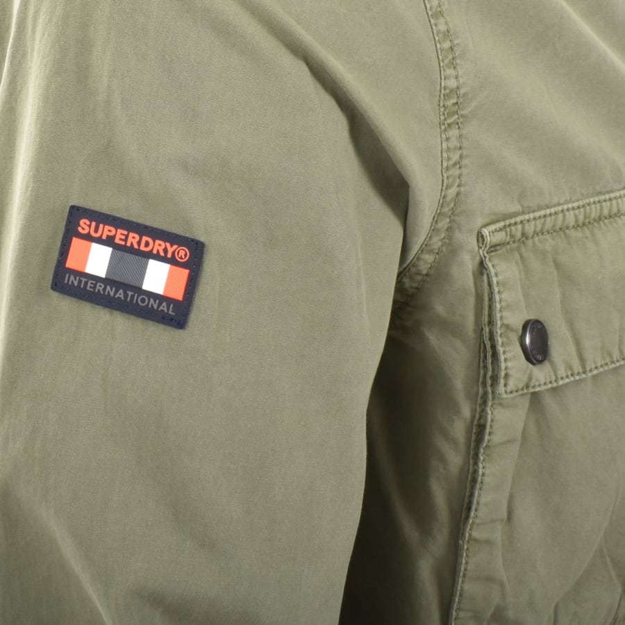 Image number 4 for Superdry Essential Jacket Khaki