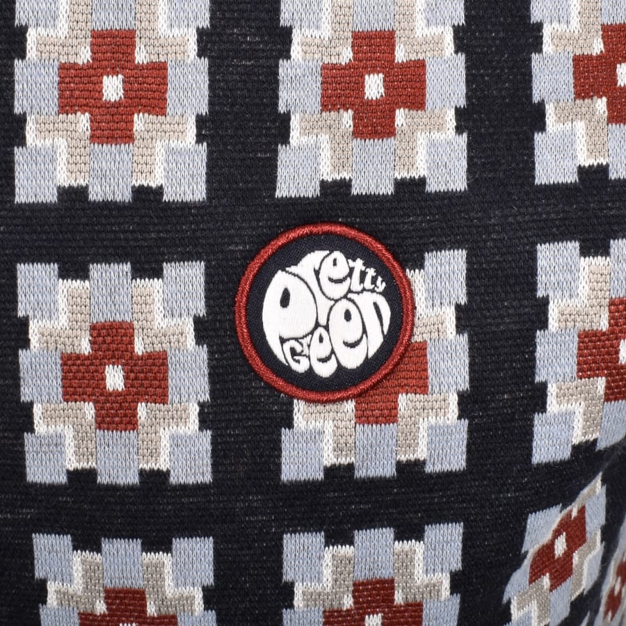 Image number 4 for Pretty Green Timperley Geo Polo T Shirt Multi