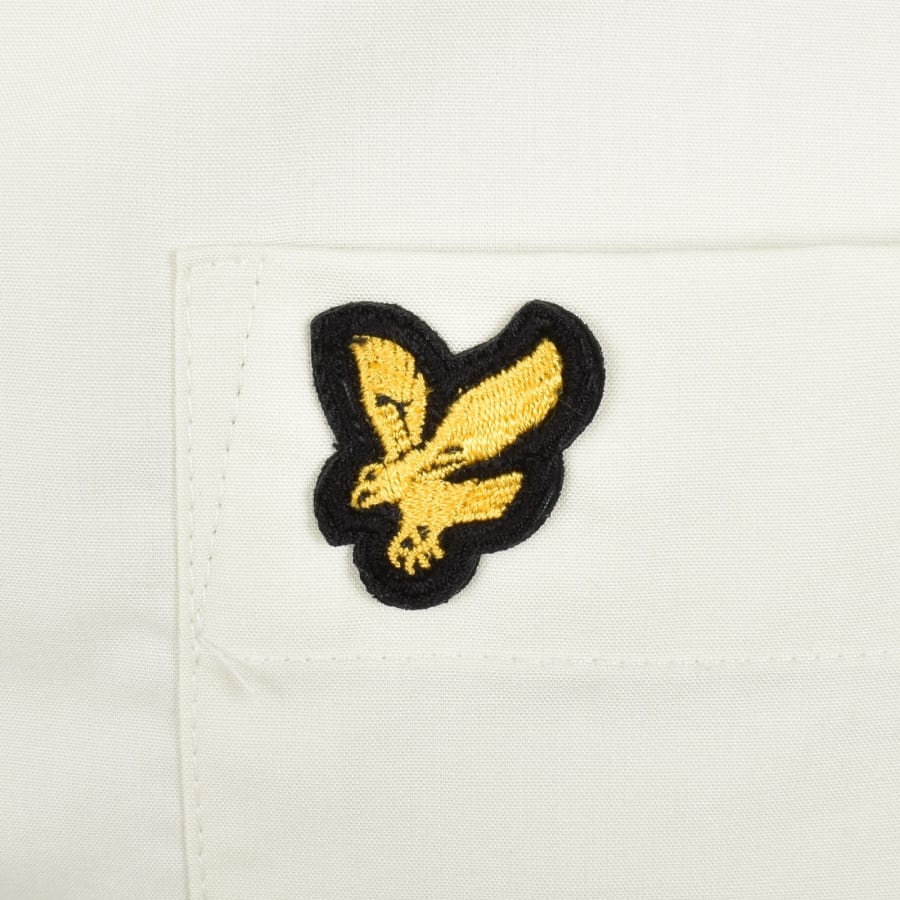 Image number 3 for Lyle And Scott Poplin Short Sleeve Shirt Green