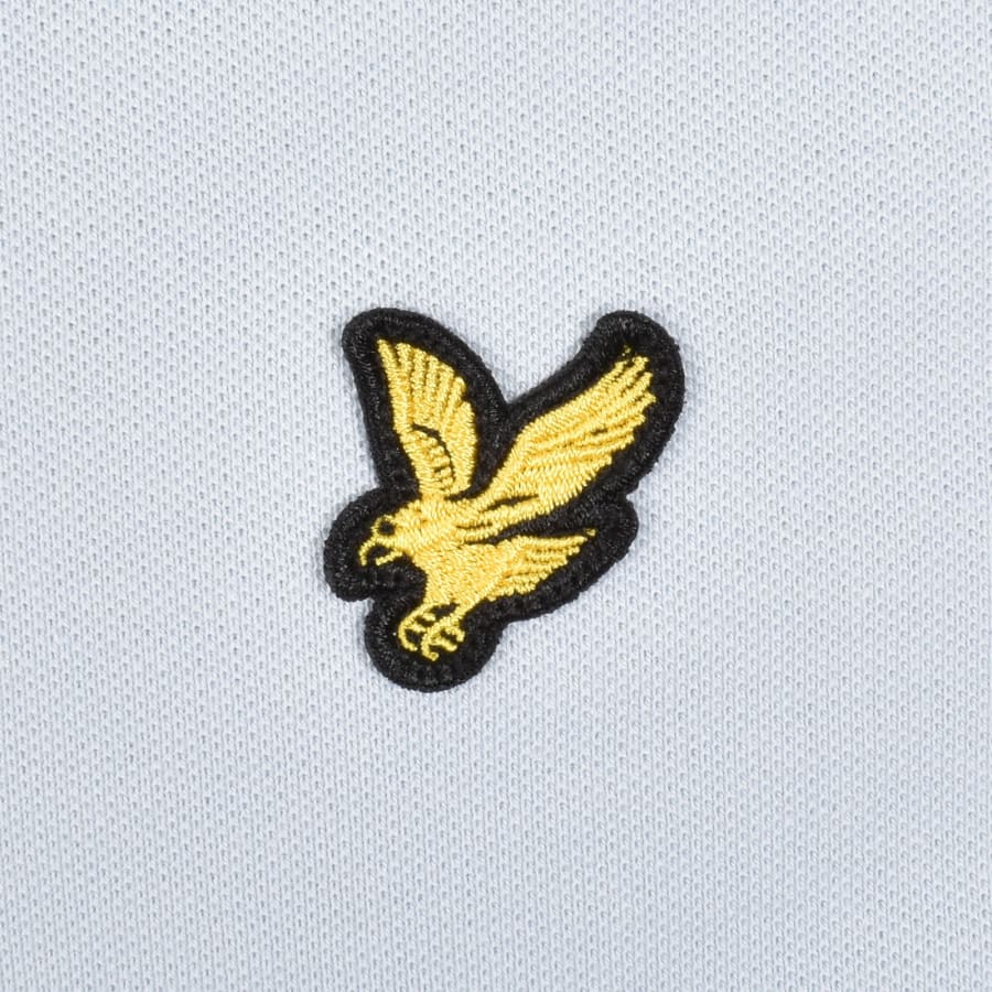 Image number 3 for Lyle And Scott Tipped Polo T Shirt Blue