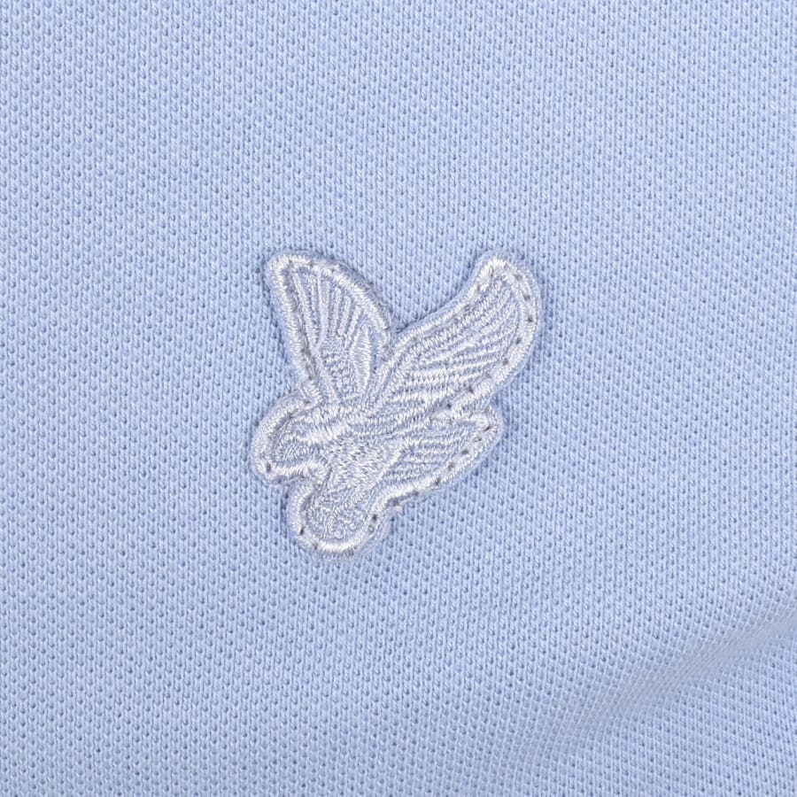 Image number 3 for Lyle And Scott Superfine Polo T Shirt Blue