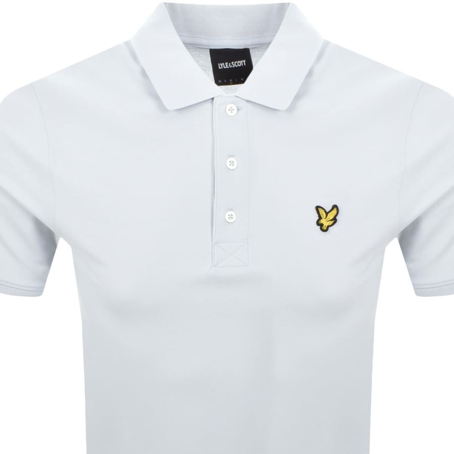 Image number 2 for Lyle And Scott Plain Polo T Shirt Blue