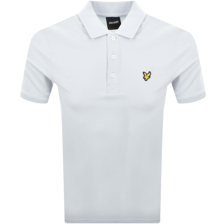Image number 1 for Lyle And Scott Plain Polo T Shirt Blue