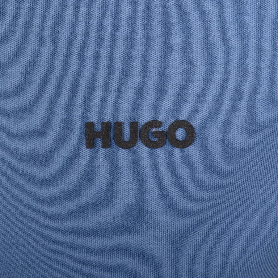 Image number 3 for HUGO Dalomino Polo T Shirt Blue