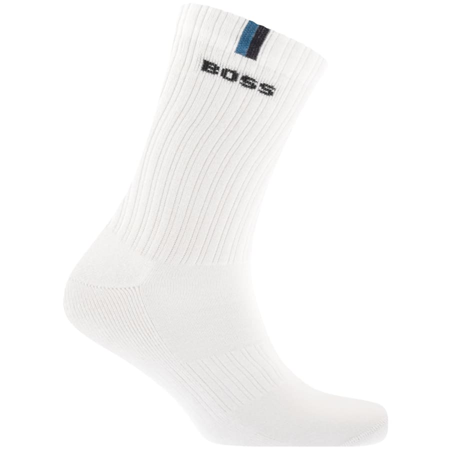 Image number 4 for BOSS 3 Pack Logo Quarter Socks
