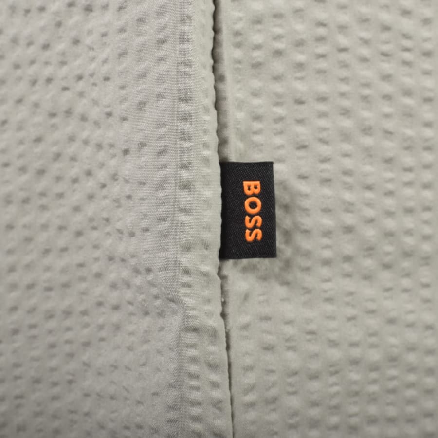 Image number 3 for BOSS Lapoully Oversized Shirt Grey