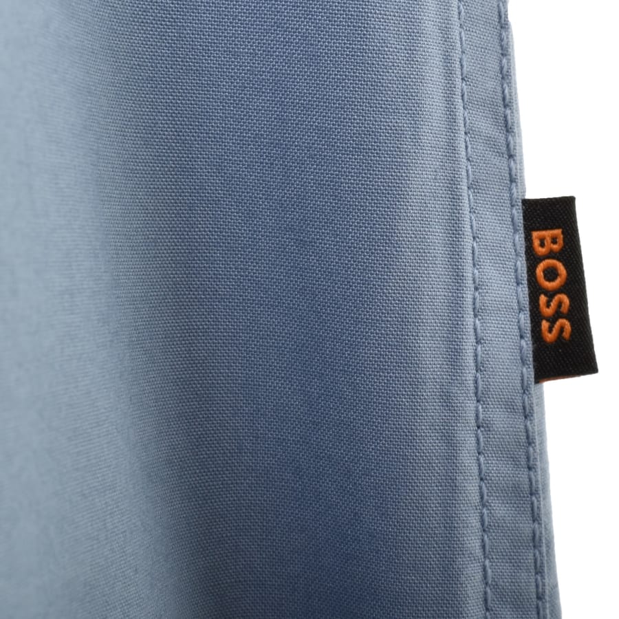 Image number 3 for BOSS Relegant 6 Short Sleeved Shirt Blue