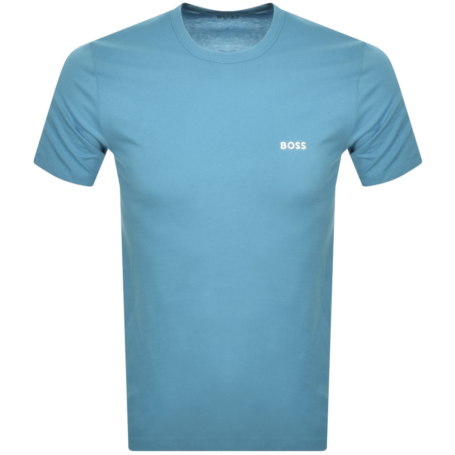 Image number 3 for BOSS 3 Pack T Shirts Blue