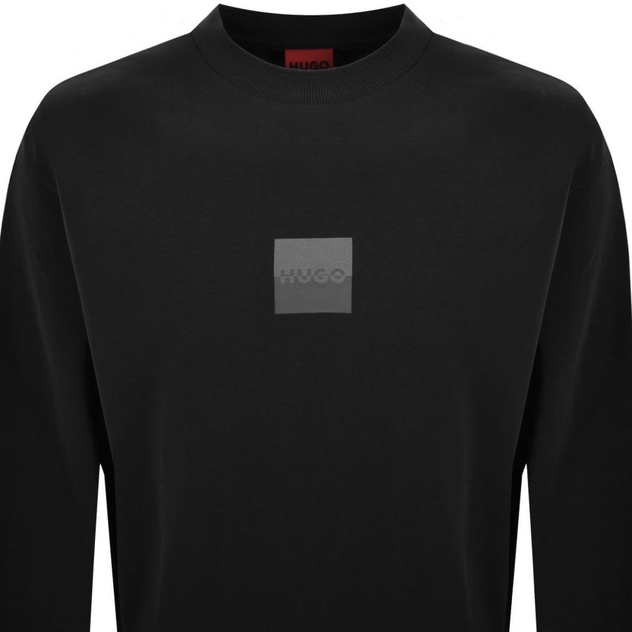 Image number 3 for HUGO Dusplited Sweatshirt Black