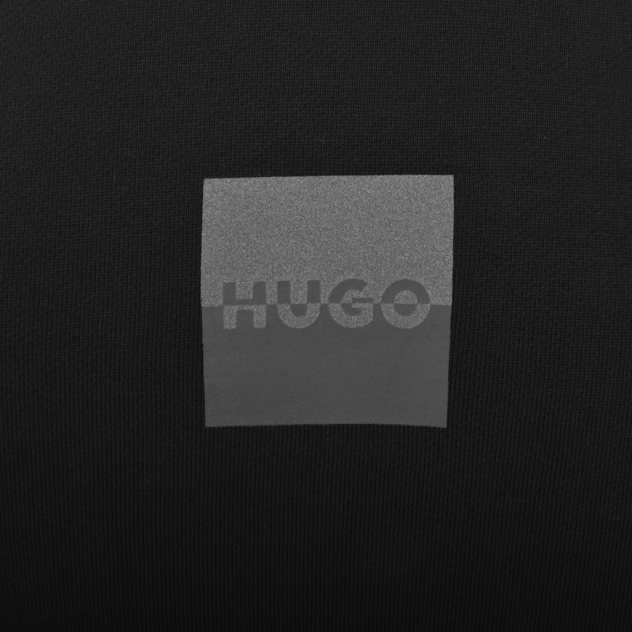 Image number 4 for HUGO Dusplited Sweatshirt Black