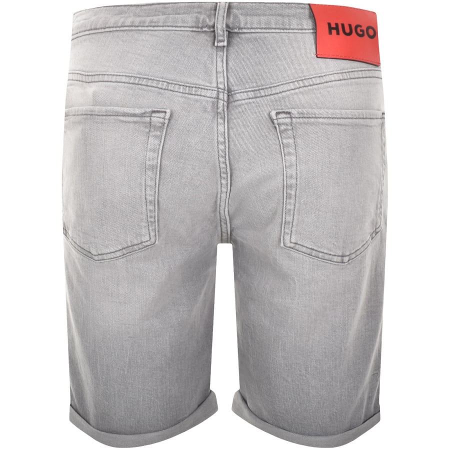 Image number 3 for HUGO 634 Denim Shorts Medium Grey