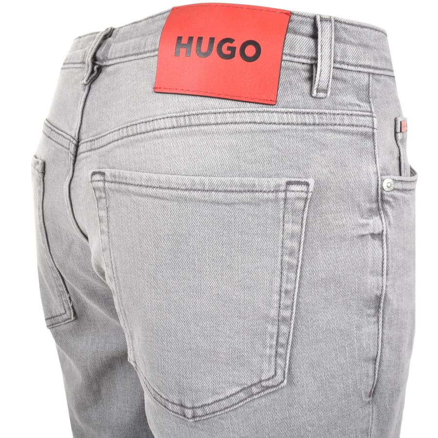 Image number 4 for HUGO 634 Denim Shorts Medium Grey