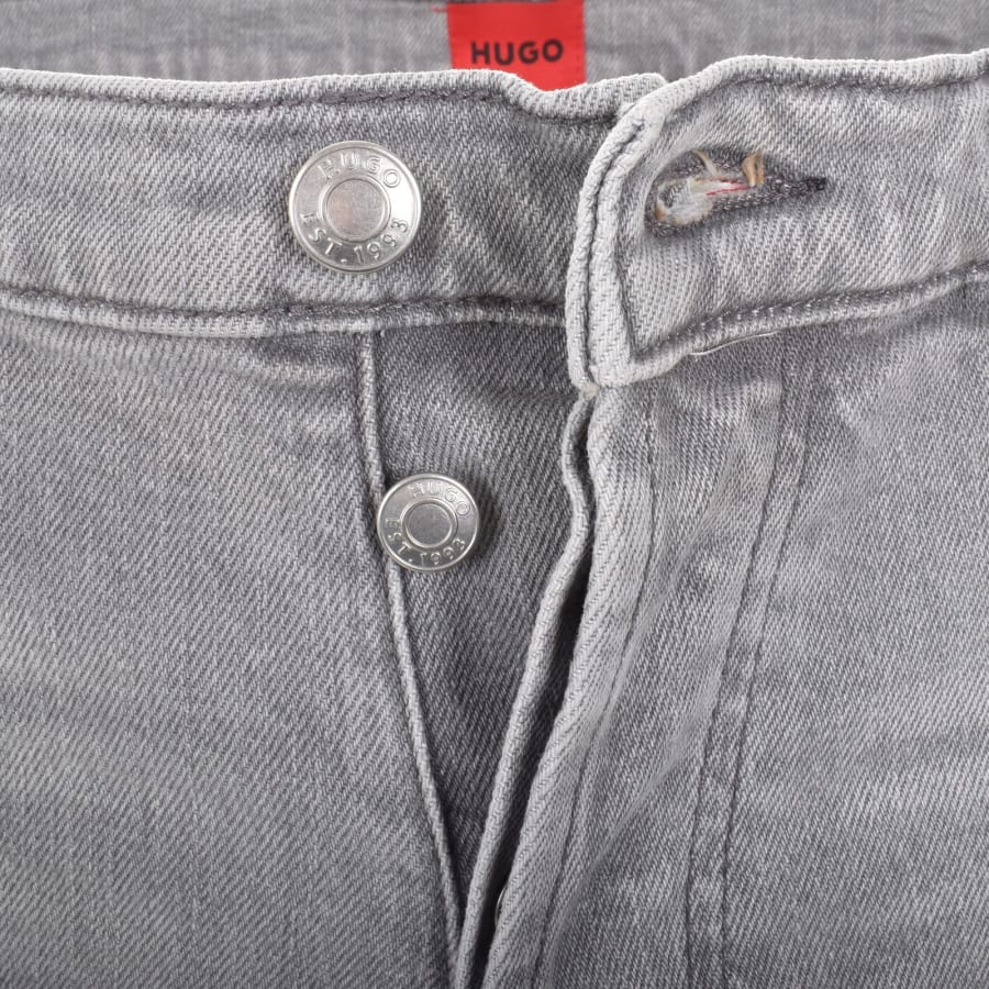 Image number 5 for HUGO 634 Denim Shorts Medium Grey