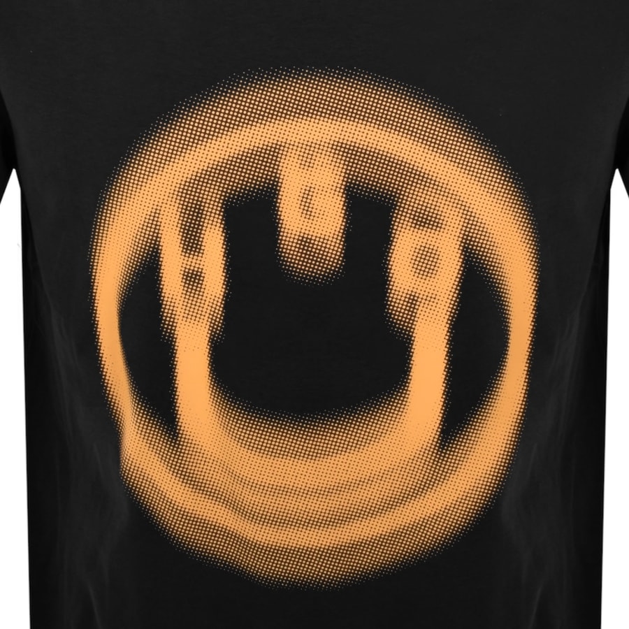 Image number 3 for HUGO Blue Nalax T Shirt Black