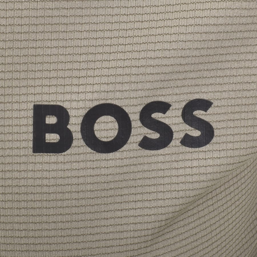Image number 3 for BOSS Palle Toc Polo T Shirt Brwon