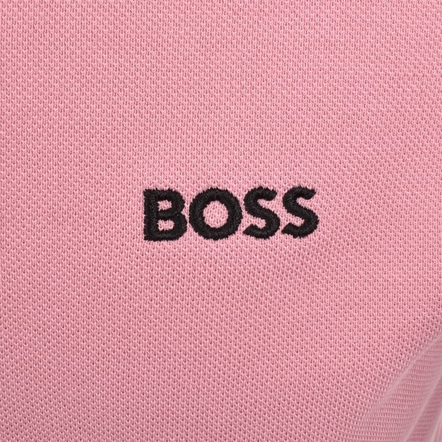 Image number 3 for BOSS Paddy Polo T Shirt Pink