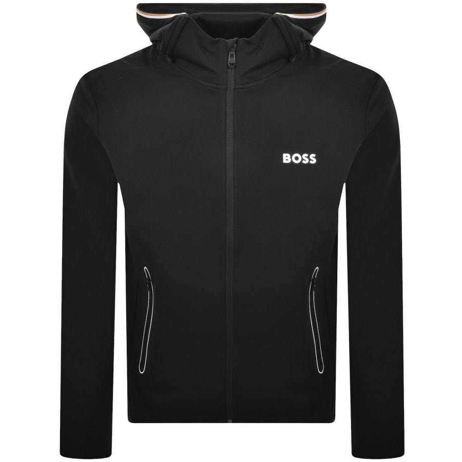 Image number 1 for BOSS Sicon Toc Hoodie Black