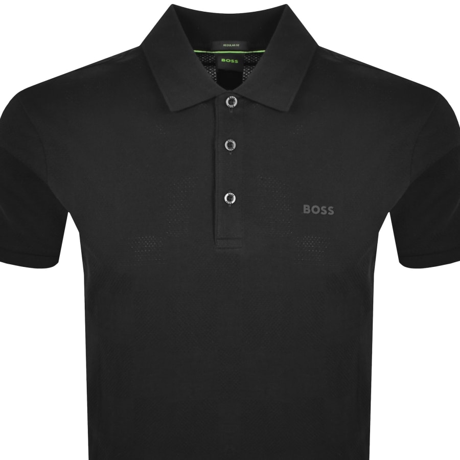 Image number 2 for BOSS Patteo Goc Polo T Shirt Black