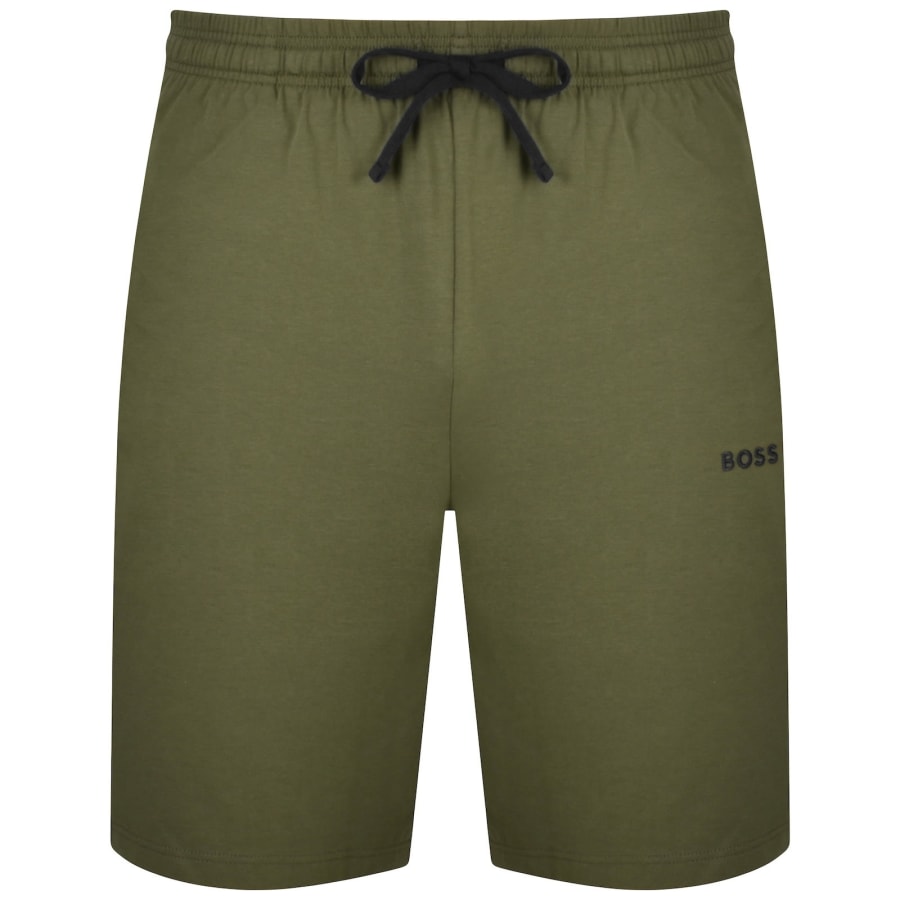 Image number 3 for BOSS Mix And Match T Shirt And Short Set Khaki