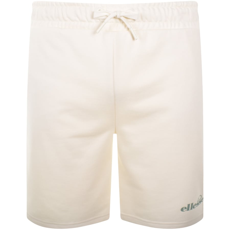 Image number 1 for Ellesse Molla Jersey Shorts Off White