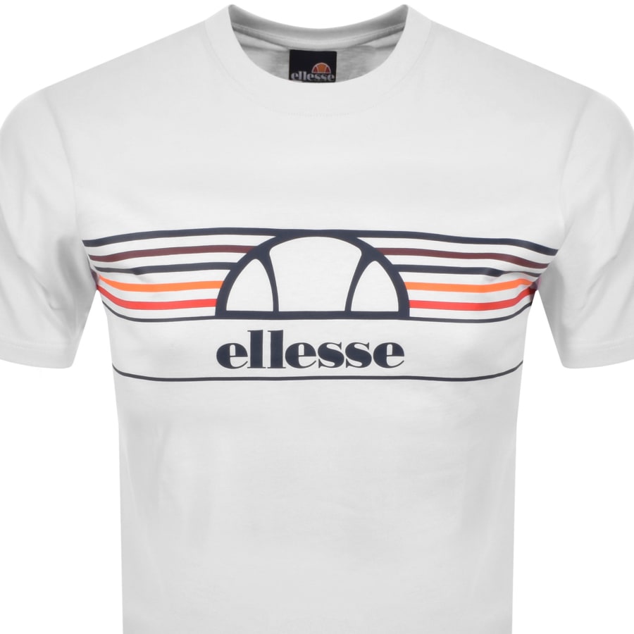 Image number 2 for Ellesse Lentamente T Shirt White