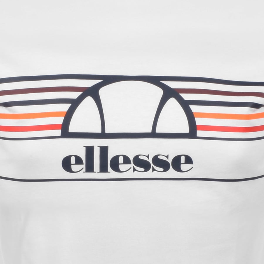 Image number 3 for Ellesse Lentamente T Shirt White