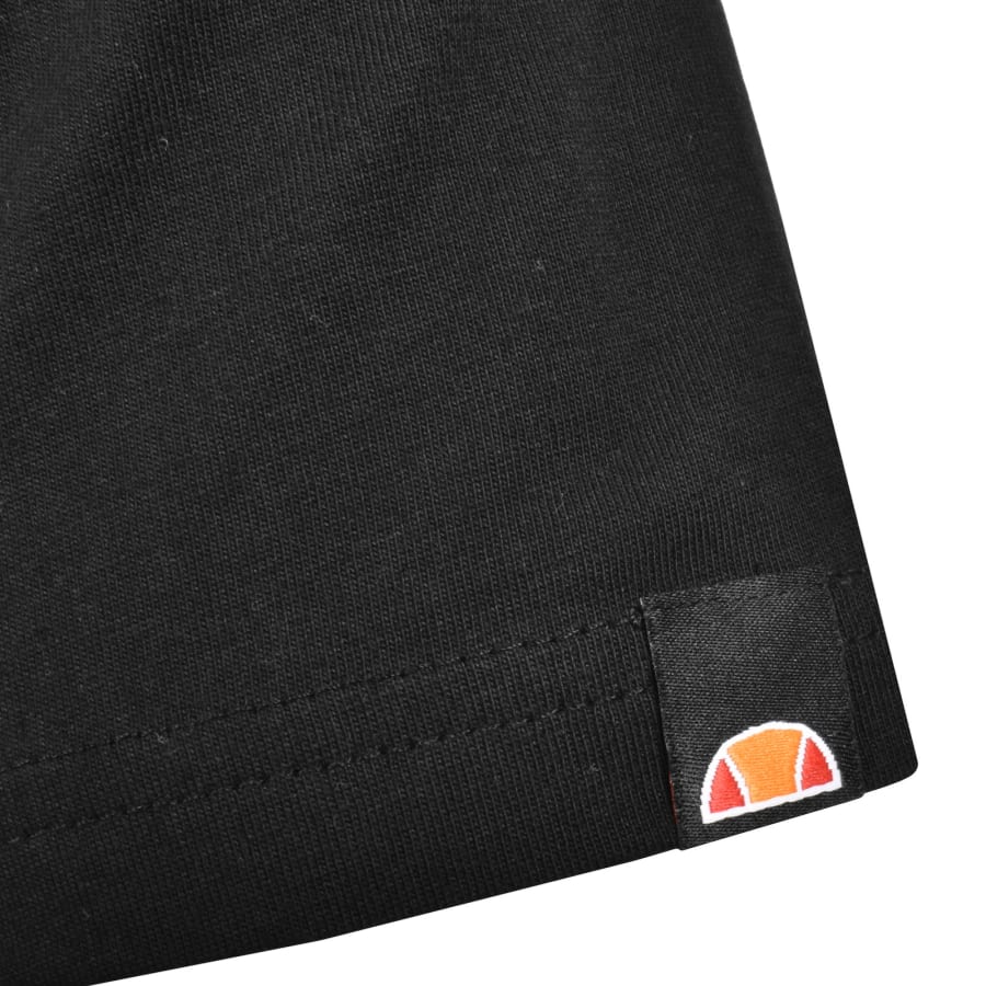 Image number 4 for Ellesse Lentamente T Shirt Black