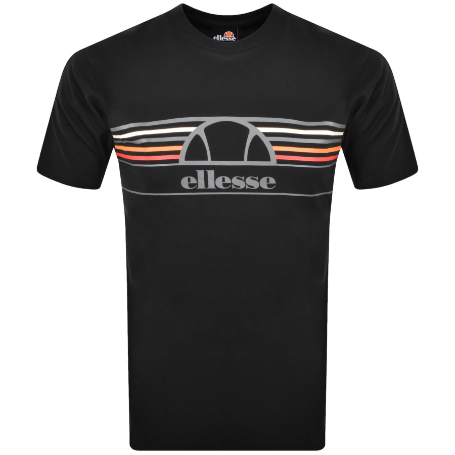 Image number 1 for Ellesse Lentamente T Shirt Black
